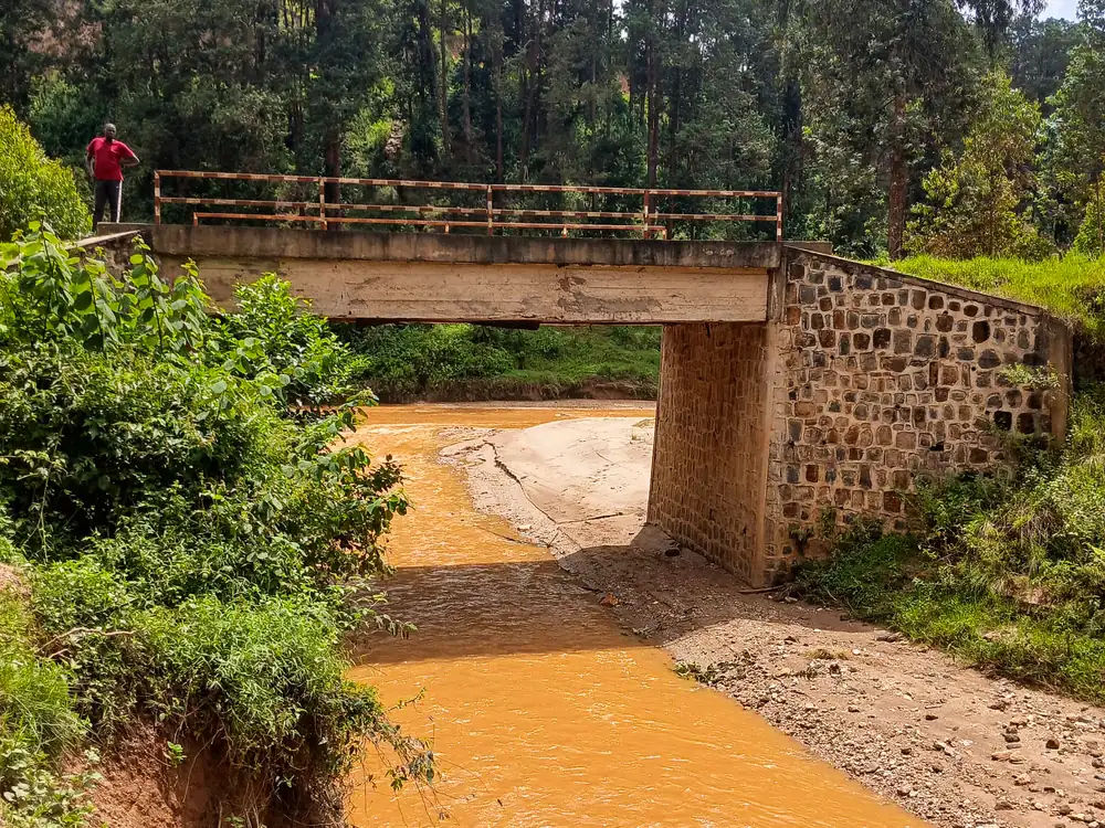 Agatare Bridge structural assessment and material verification