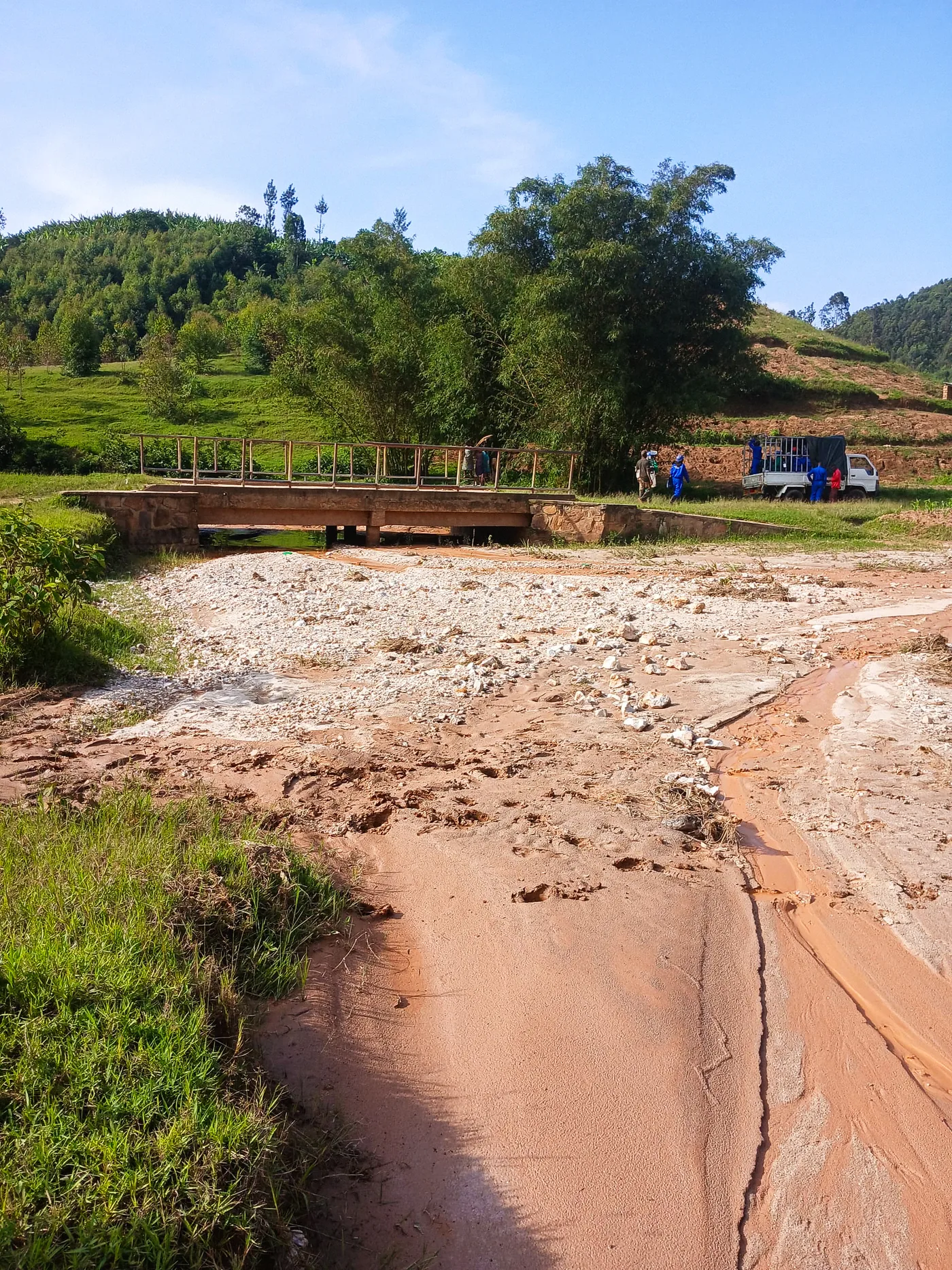 Miguramo Bridge site work, image 7