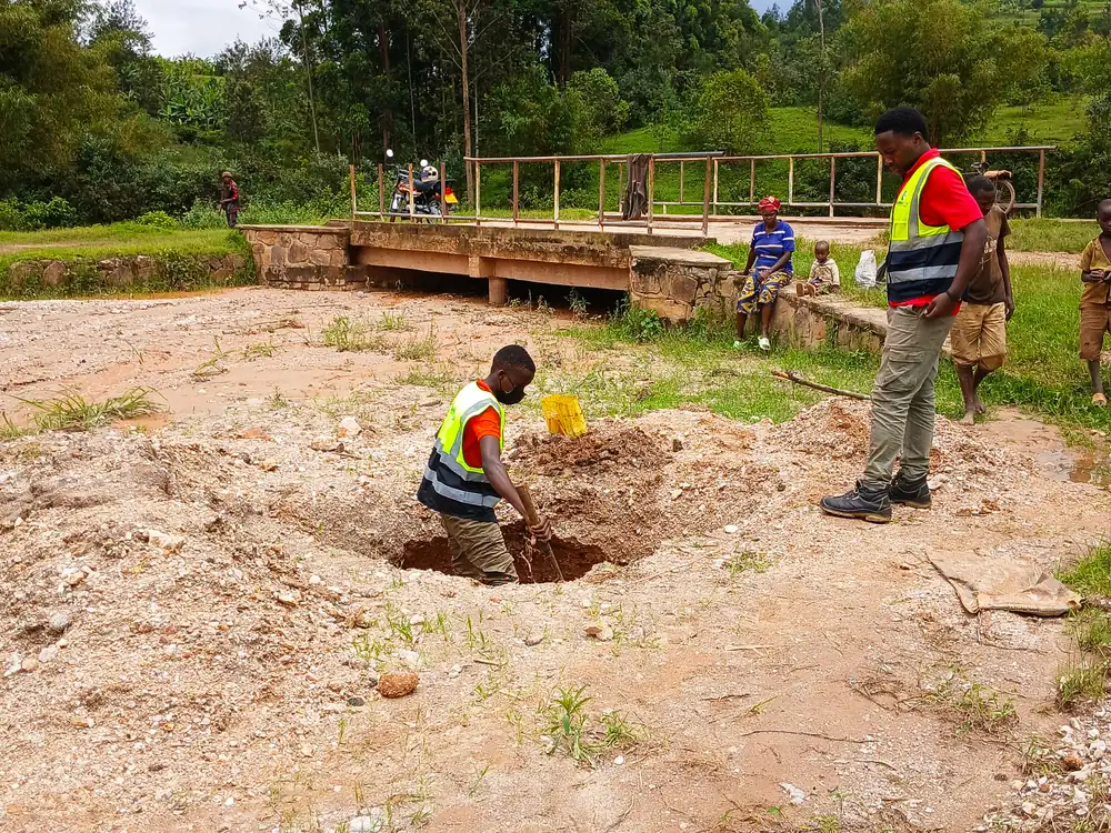 Miguramo Bridge flood-prone site geotechnical investigation