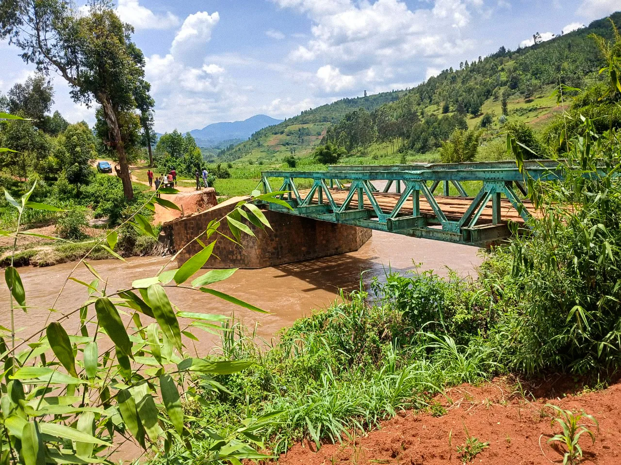 Rukarara Bridge site work, image 2
